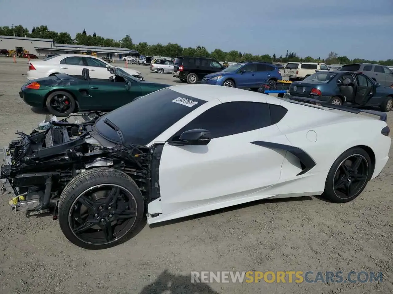 1 Photograph of a damaged car 1G1YA2D4XP5103408 CHEVROLET CORVETTE 2023
