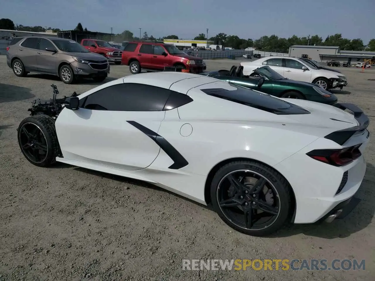 2 Photograph of a damaged car 1G1YA2D4XP5103408 CHEVROLET CORVETTE 2023