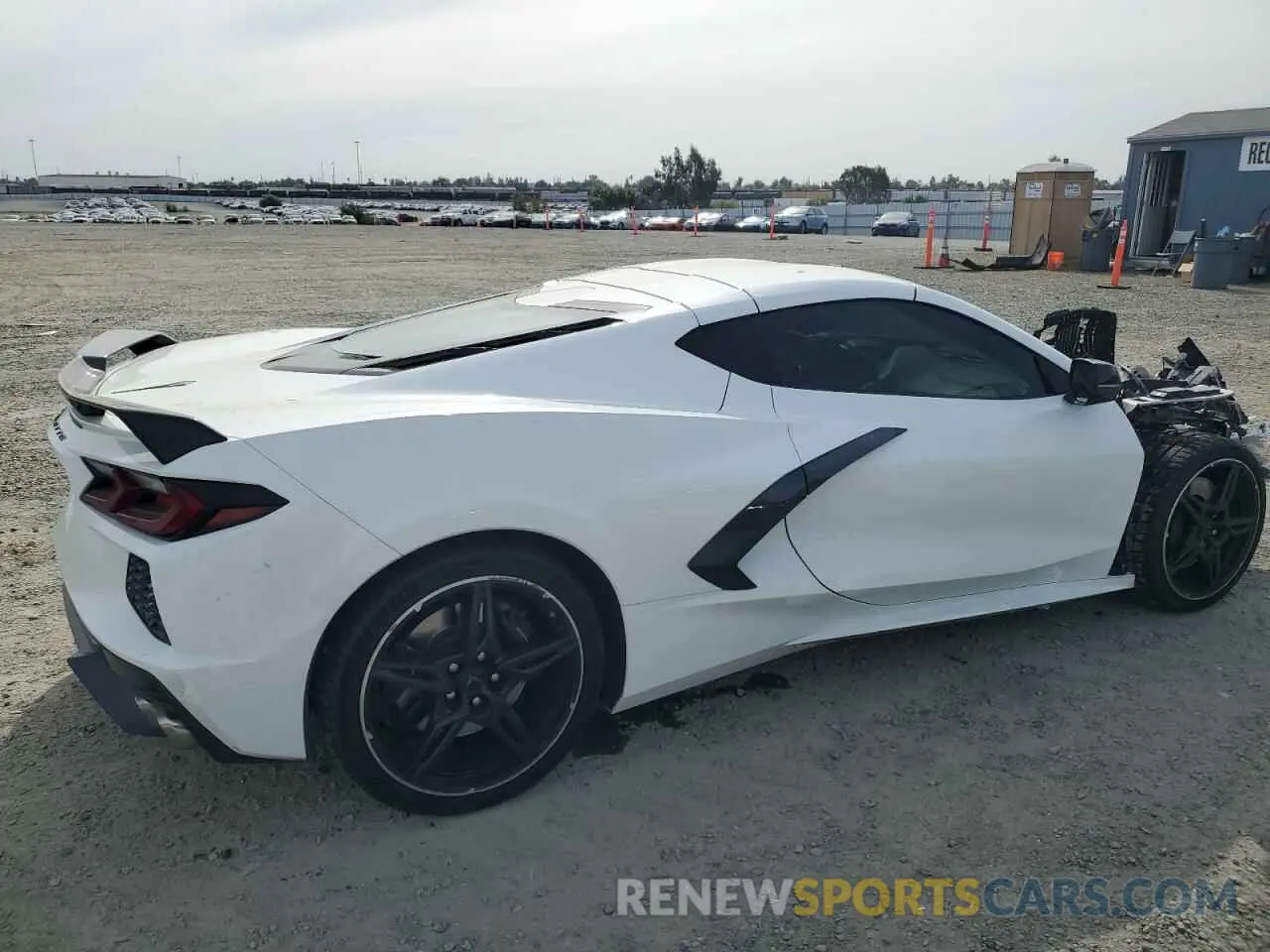3 Photograph of a damaged car 1G1YA2D4XP5103408 CHEVROLET CORVETTE 2023