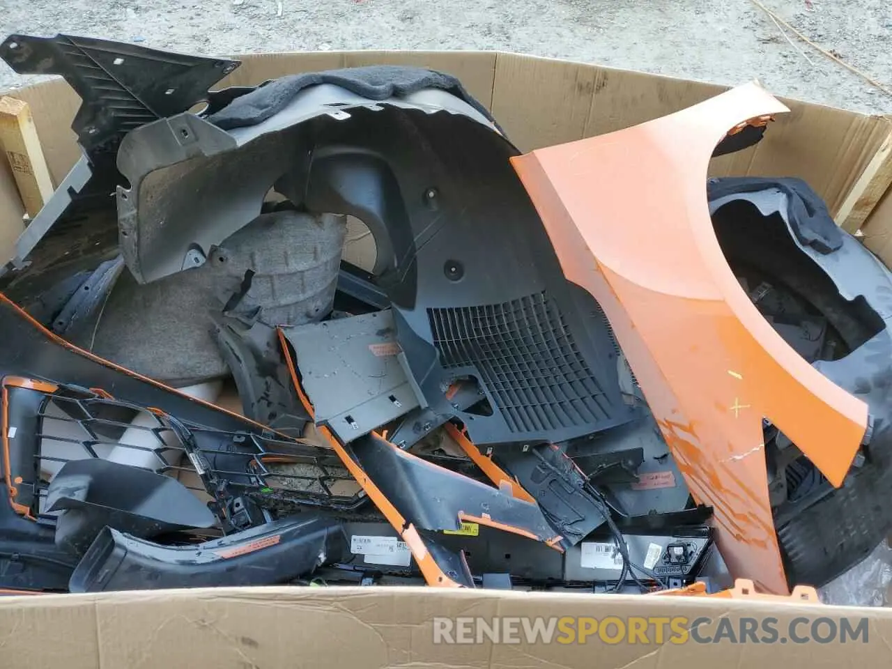 12 Photograph of a damaged car 1G1YB2D40P5101390 CHEVROLET CORVETTE 2023