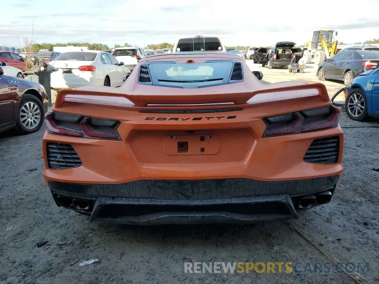 6 Photograph of a damaged car 1G1YB2D40P5101390 CHEVROLET CORVETTE 2023