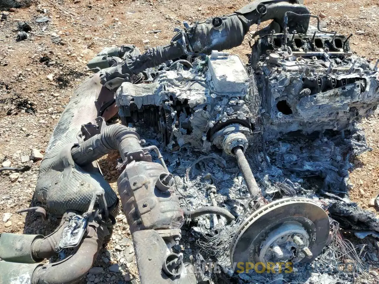 10 Photograph of a damaged car 1G1YB2D41P5133569 CHEVROLET CORVETTE 2023