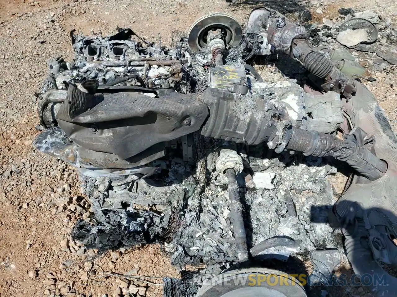 7 Photograph of a damaged car 1G1YB2D41P5133569 CHEVROLET CORVETTE 2023
