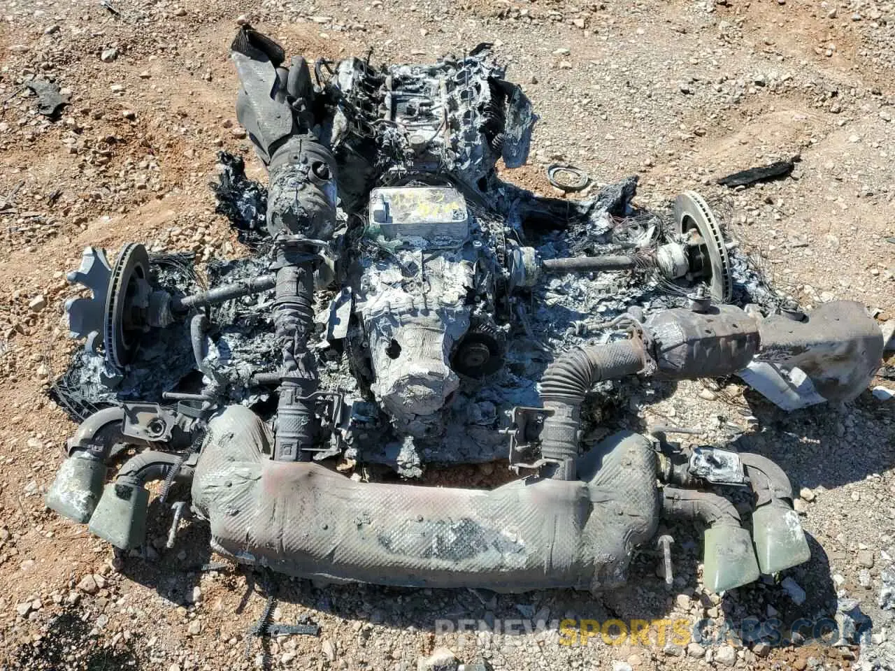 8 Photograph of a damaged car 1G1YB2D41P5133569 CHEVROLET CORVETTE 2023