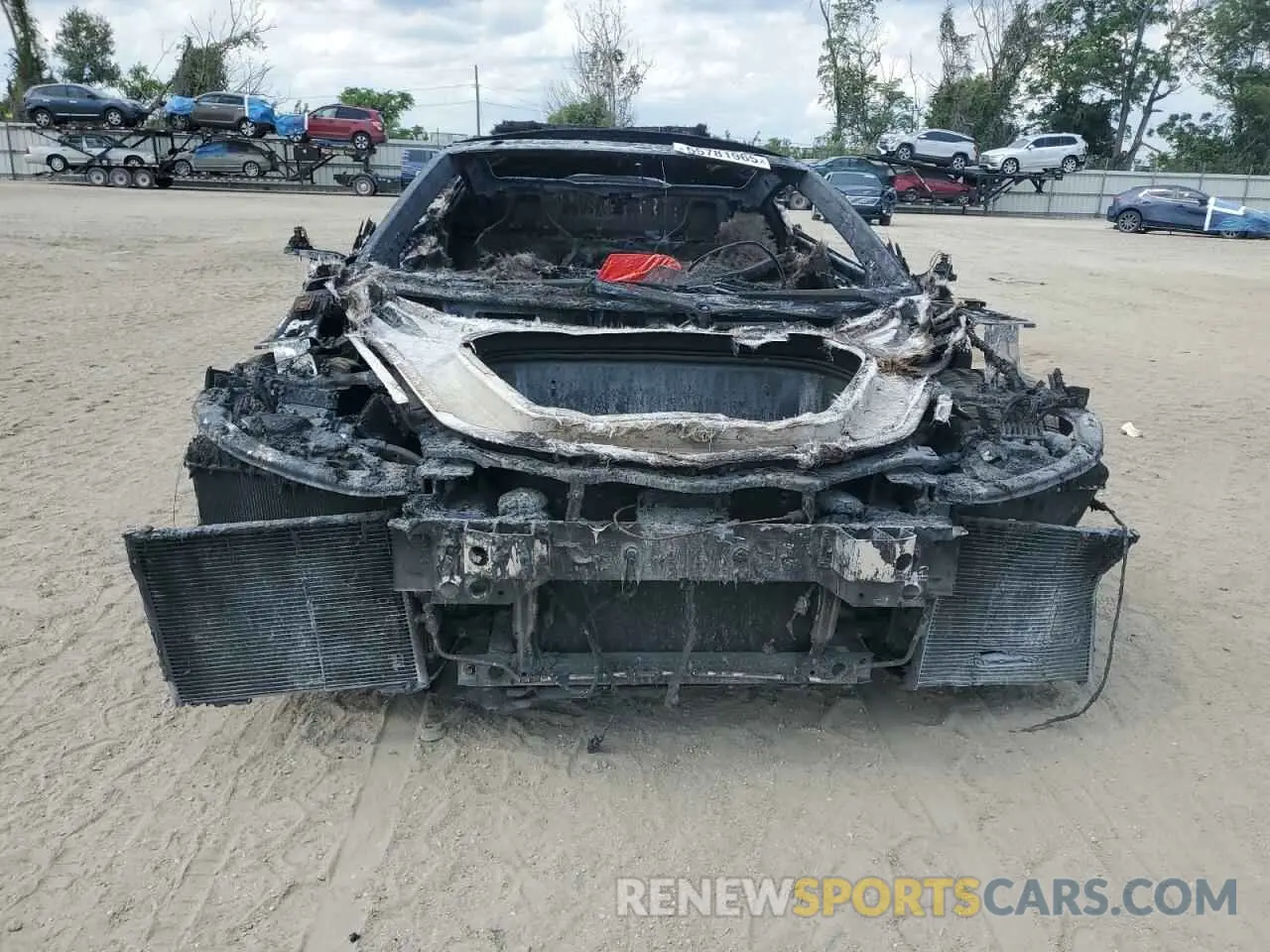 5 Photograph of a damaged car 1G1YB2D42P5117591 CHEVROLET CORVETTE 2023