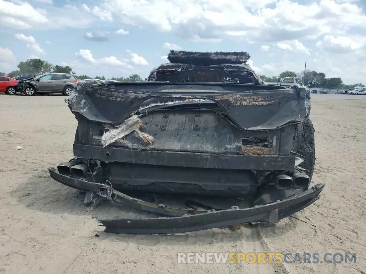 6 Photograph of a damaged car 1G1YB2D42P5117591 CHEVROLET CORVETTE 2023