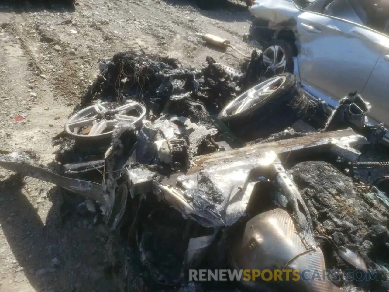 8 Photograph of a damaged car 1G1YB2D46P5126956 CHEVROLET CORVETTE 2023