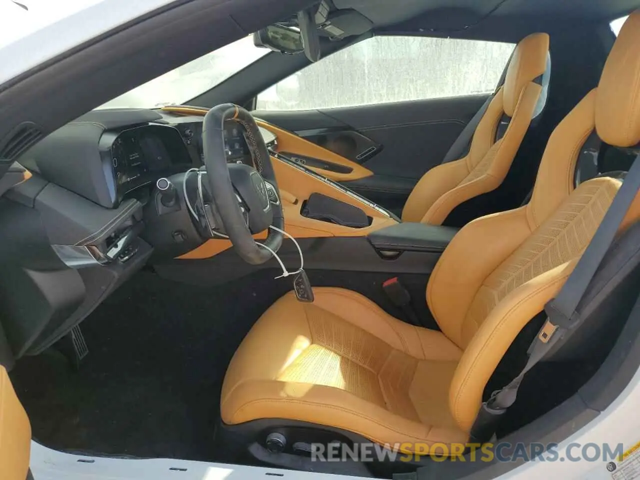 7 Photograph of a damaged car 1G1YB3D40P5136999 CHEVROLET CORVETTE 2023