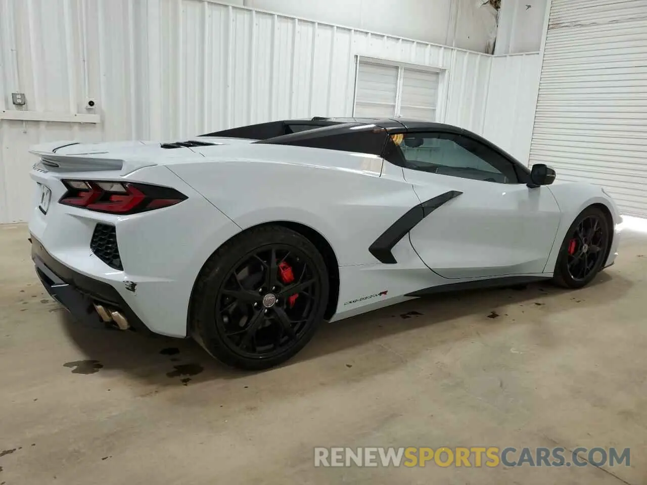 3 Photograph of a damaged car 1G1YB3D48P5116600 CHEVROLET CORVETTE 2023