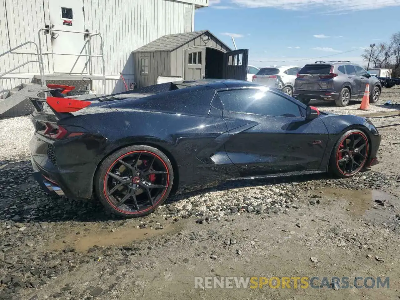 3 Photograph of a damaged car 1G1YB3D48P5139861 CHEVROLET CORVETTE 2023