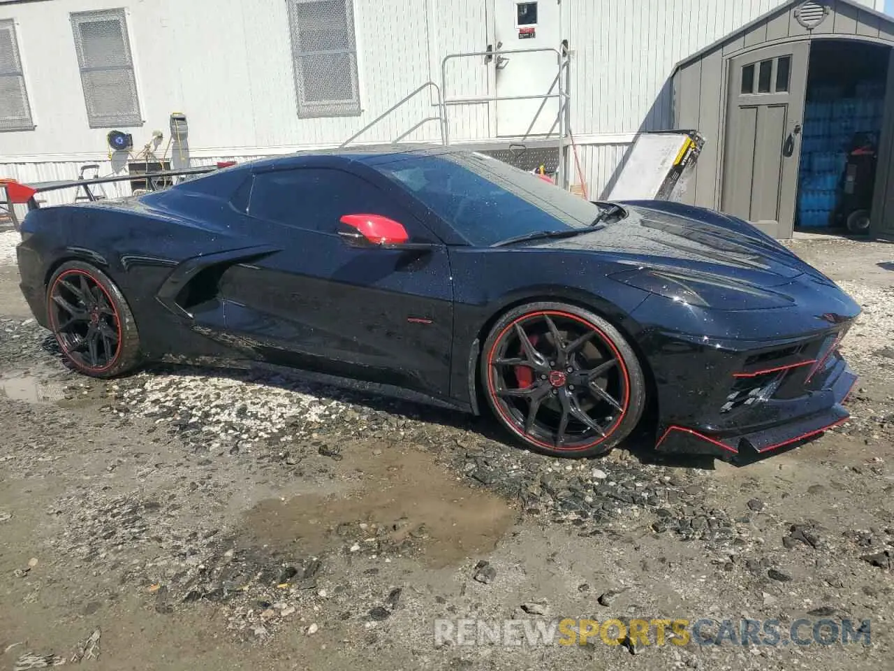 4 Photograph of a damaged car 1G1YB3D48P5139861 CHEVROLET CORVETTE 2023
