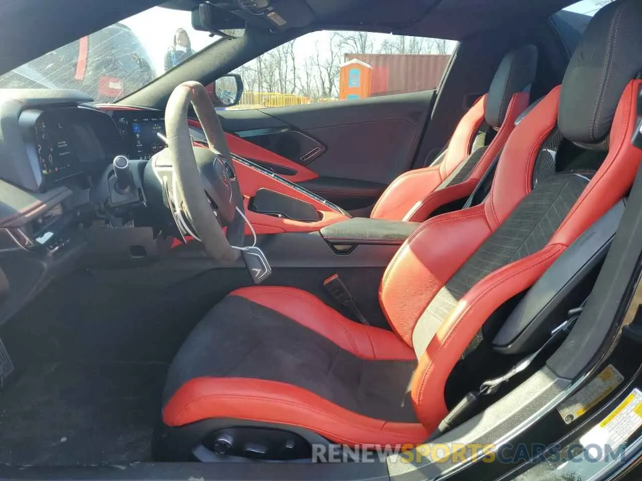 7 Photograph of a damaged car 1G1YB3D48P5139861 CHEVROLET CORVETTE 2023