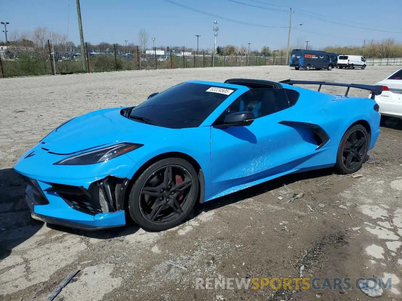 1 Photograph of a damaged car 1G1YC2D4XP5134913 CHEVROLET CORVETTE 2023