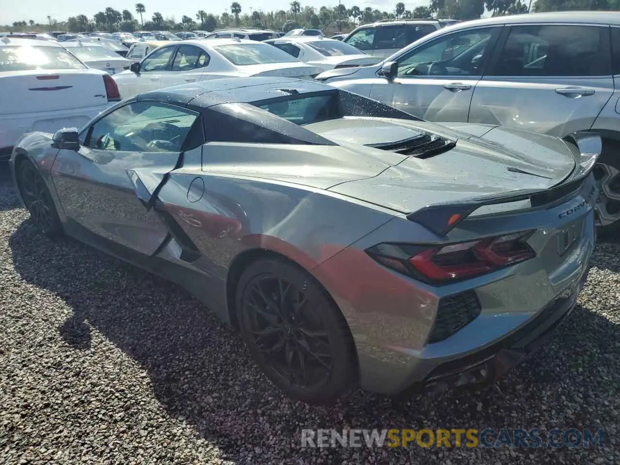 2 Photograph of a damaged car 1G1YC3D47P5125298 CHEVROLET CORVETTE 2023