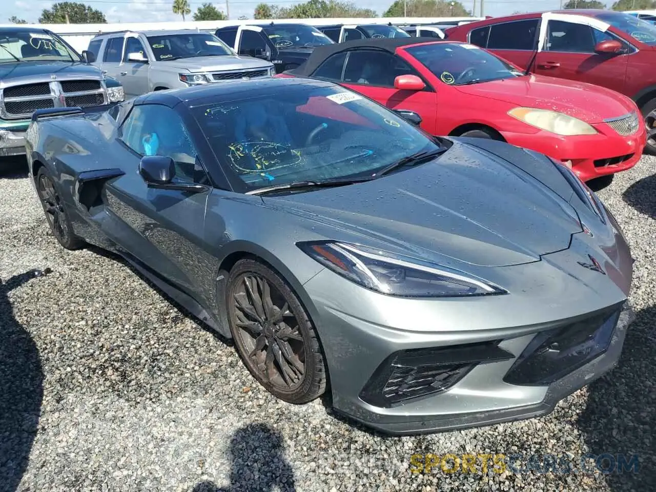4 Photograph of a damaged car 1G1YC3D47P5125298 CHEVROLET CORVETTE 2023