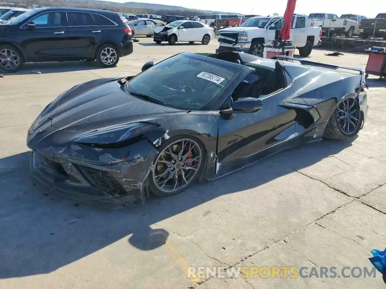 1 Photograph of a damaged car 1G1YC3D48P5504312 CHEVROLET CORVETTE 2023