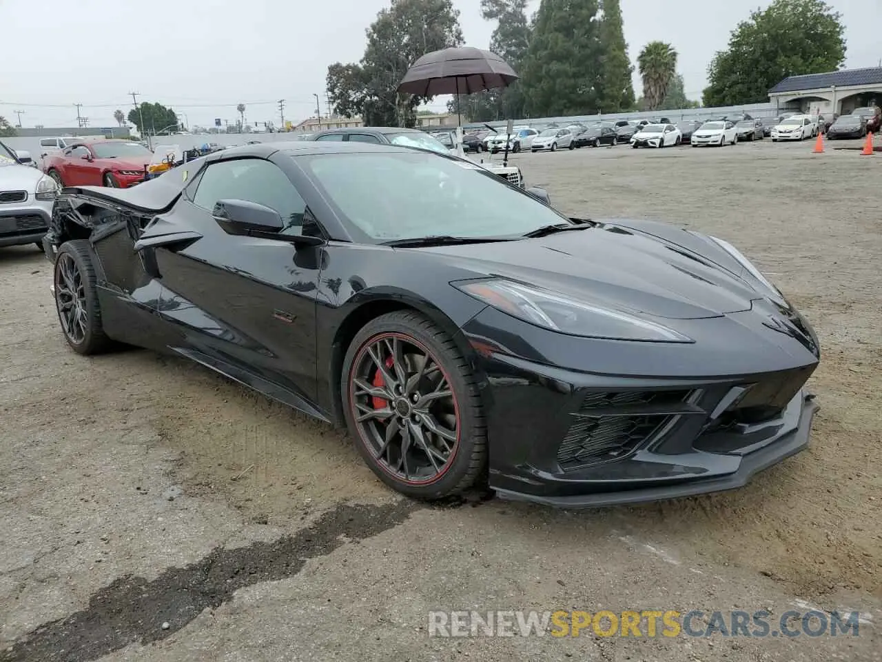 4 Photograph of a damaged car 1G1YC3D49P5501001 CHEVROLET CORVETTE 2023