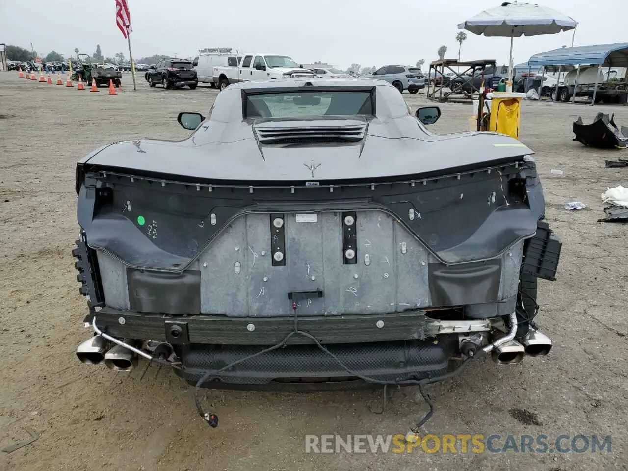 6 Photograph of a damaged car 1G1YC3D49P5501001 CHEVROLET CORVETTE 2023