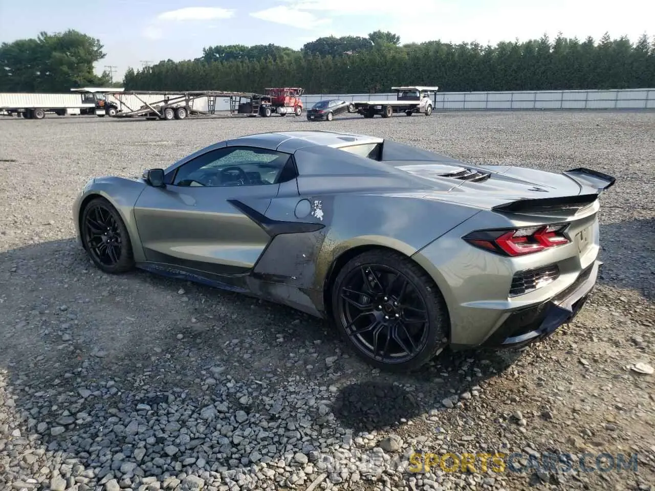 2 Photograph of a damaged car 1G1YE3D33P5600334 CHEVROLET CORVETTE 2023