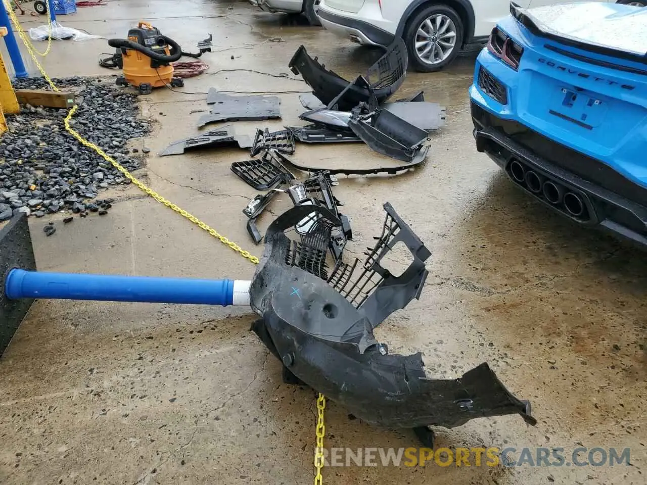 12 Photograph of a damaged car 1G1YF2D34P5603878 CHEVROLET CORVETTE 2023