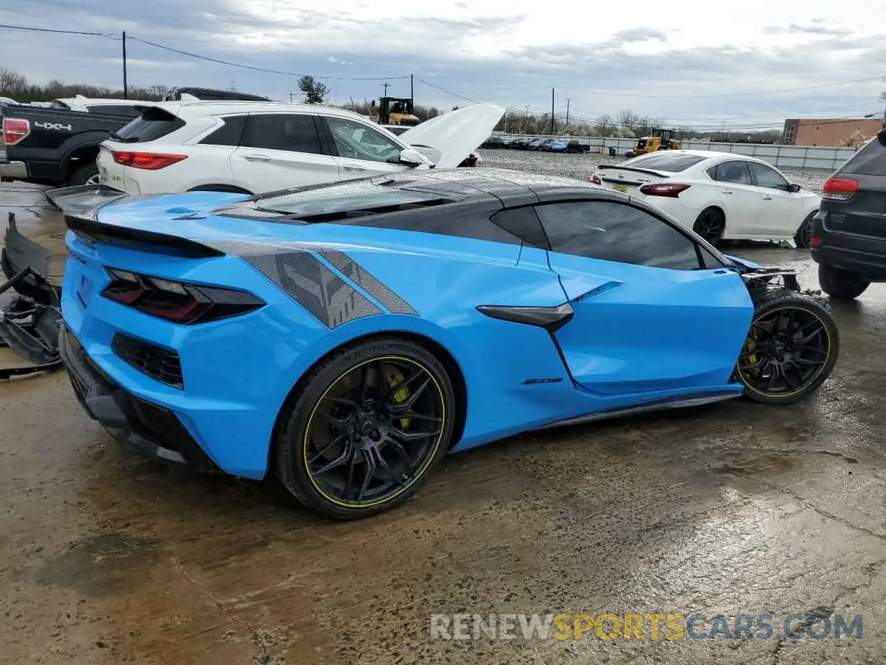 3 Photograph of a damaged car 1G1YF2D34P5603878 CHEVROLET CORVETTE 2023