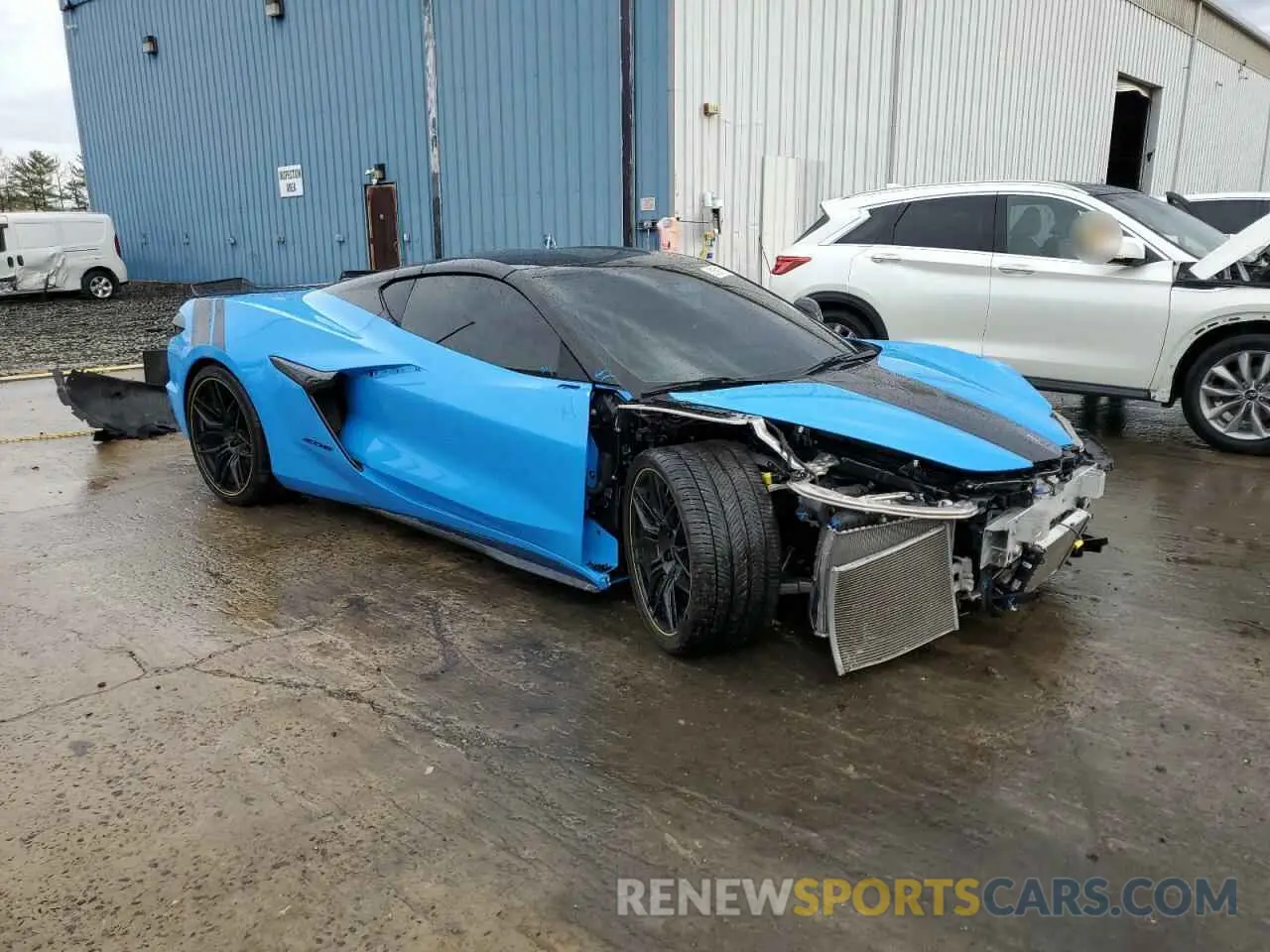 4 Photograph of a damaged car 1G1YF2D34P5603878 CHEVROLET CORVETTE 2023