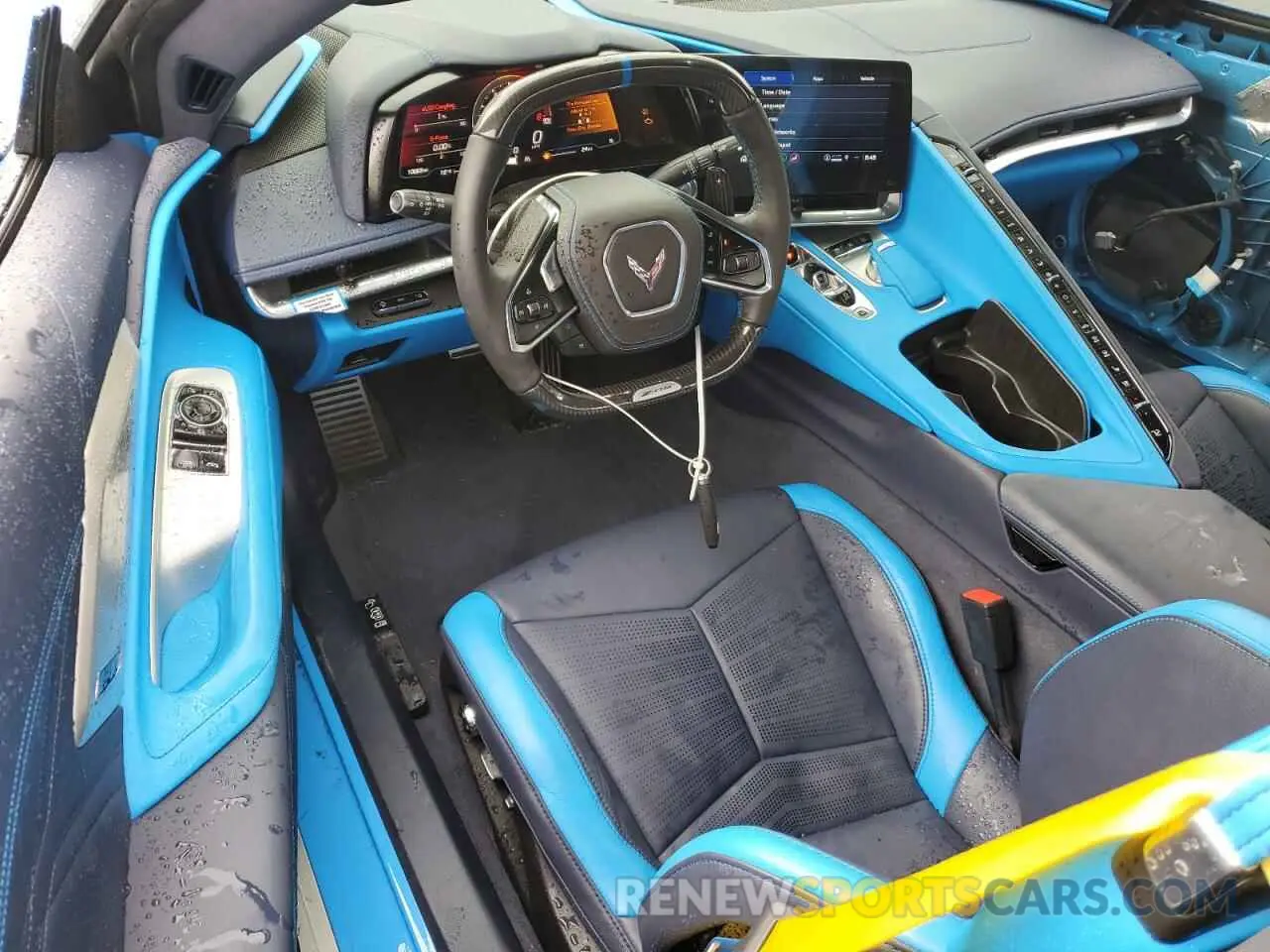 8 Photograph of a damaged car 1G1YF2D34P5603878 CHEVROLET CORVETTE 2023
