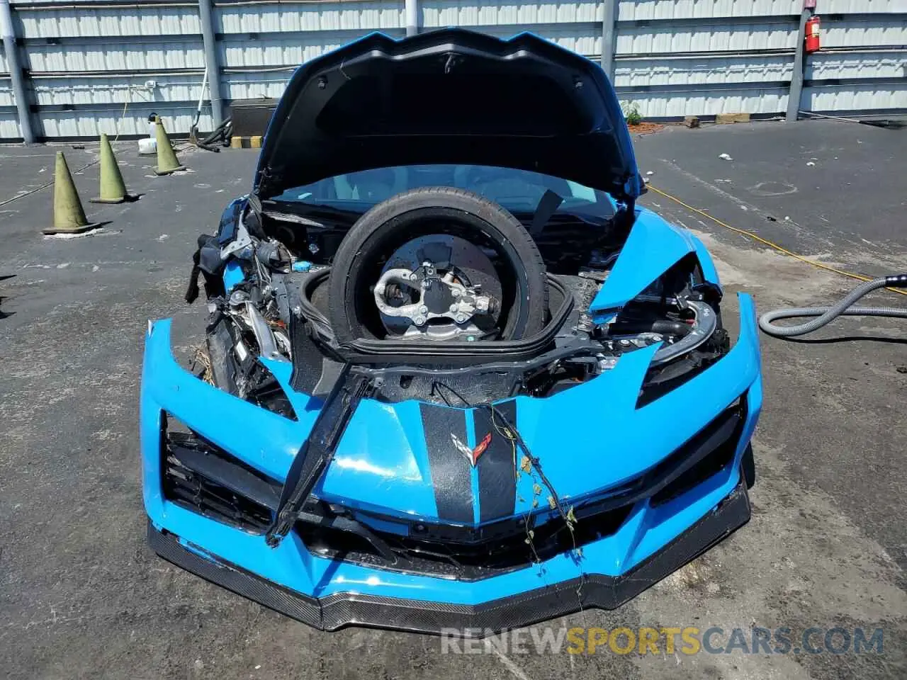 5 Photograph of a damaged car 1G1YF3D37P5604867 CHEVROLET CORVETTE 2023