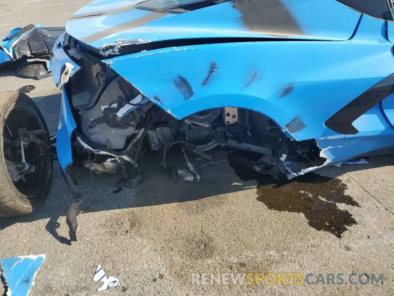 10 Photograph of a damaged car 1G1YA2D40R5114730 CHEVROLET CORVETTE 2024
