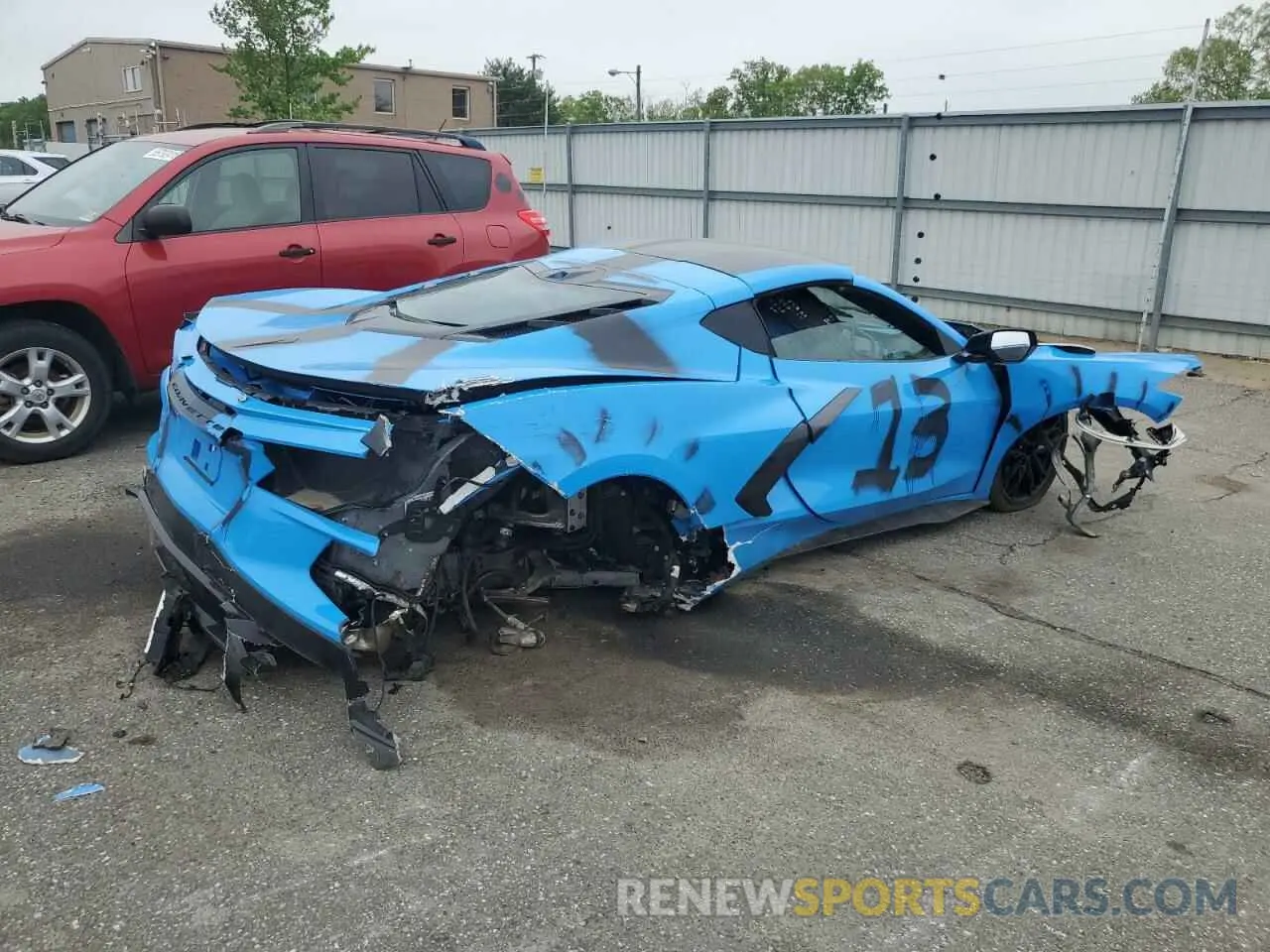 3 Photograph of a damaged car 1G1YA2D40R5114730 CHEVROLET CORVETTE 2024