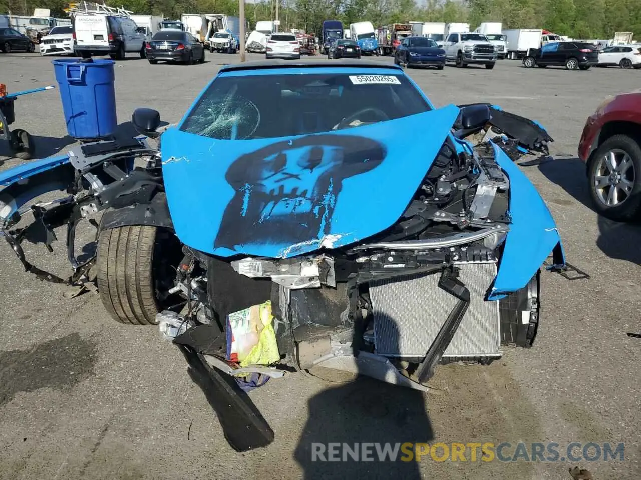 5 Photograph of a damaged car 1G1YA2D40R5114730 CHEVROLET CORVETTE 2024