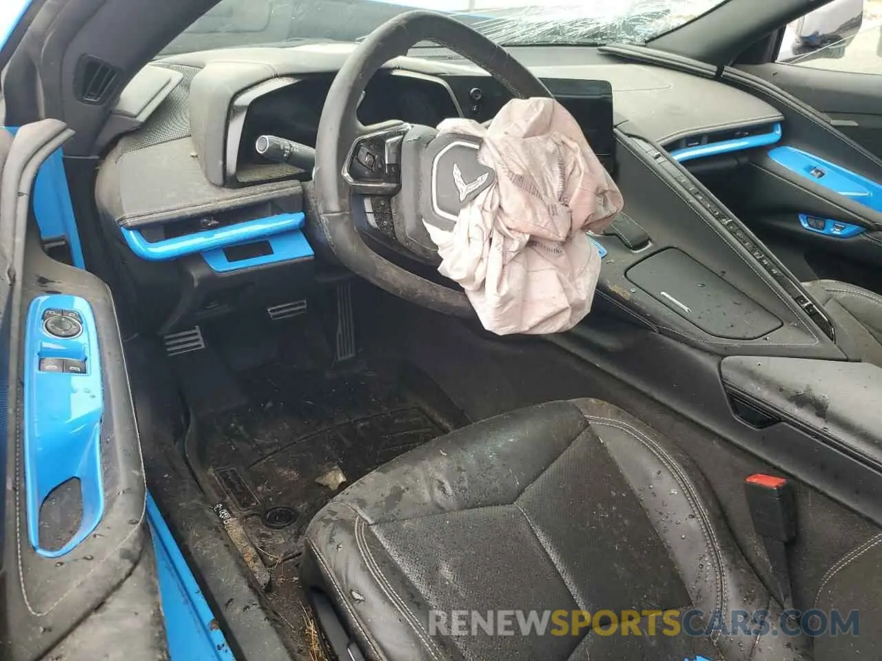 8 Photograph of a damaged car 1G1YA2D40R5114730 CHEVROLET CORVETTE 2024