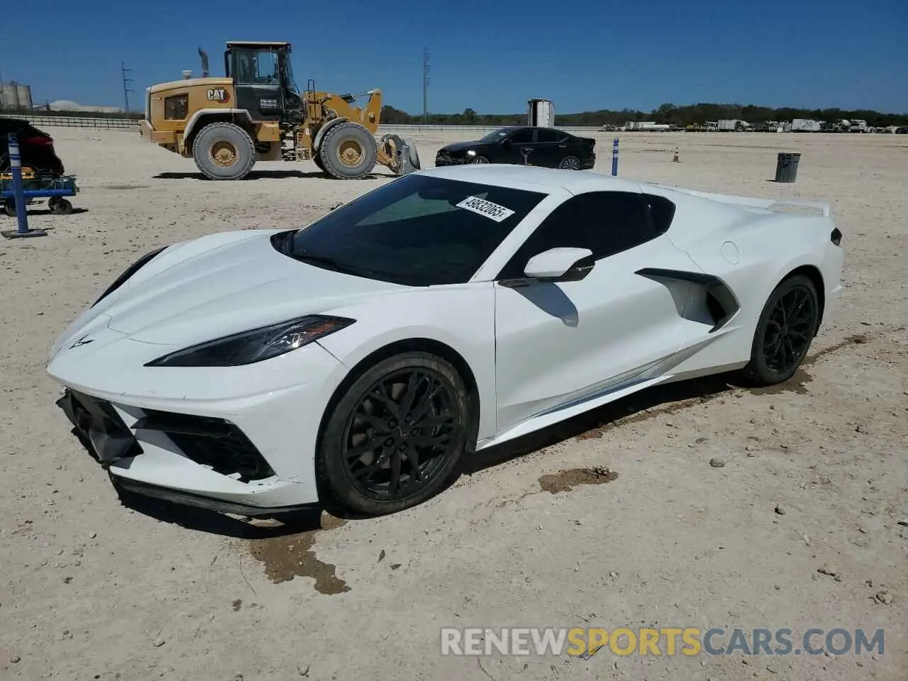 1 Photograph of a damaged car 1G1YA2D42R5120593 CHEVROLET CORVETTE 2024