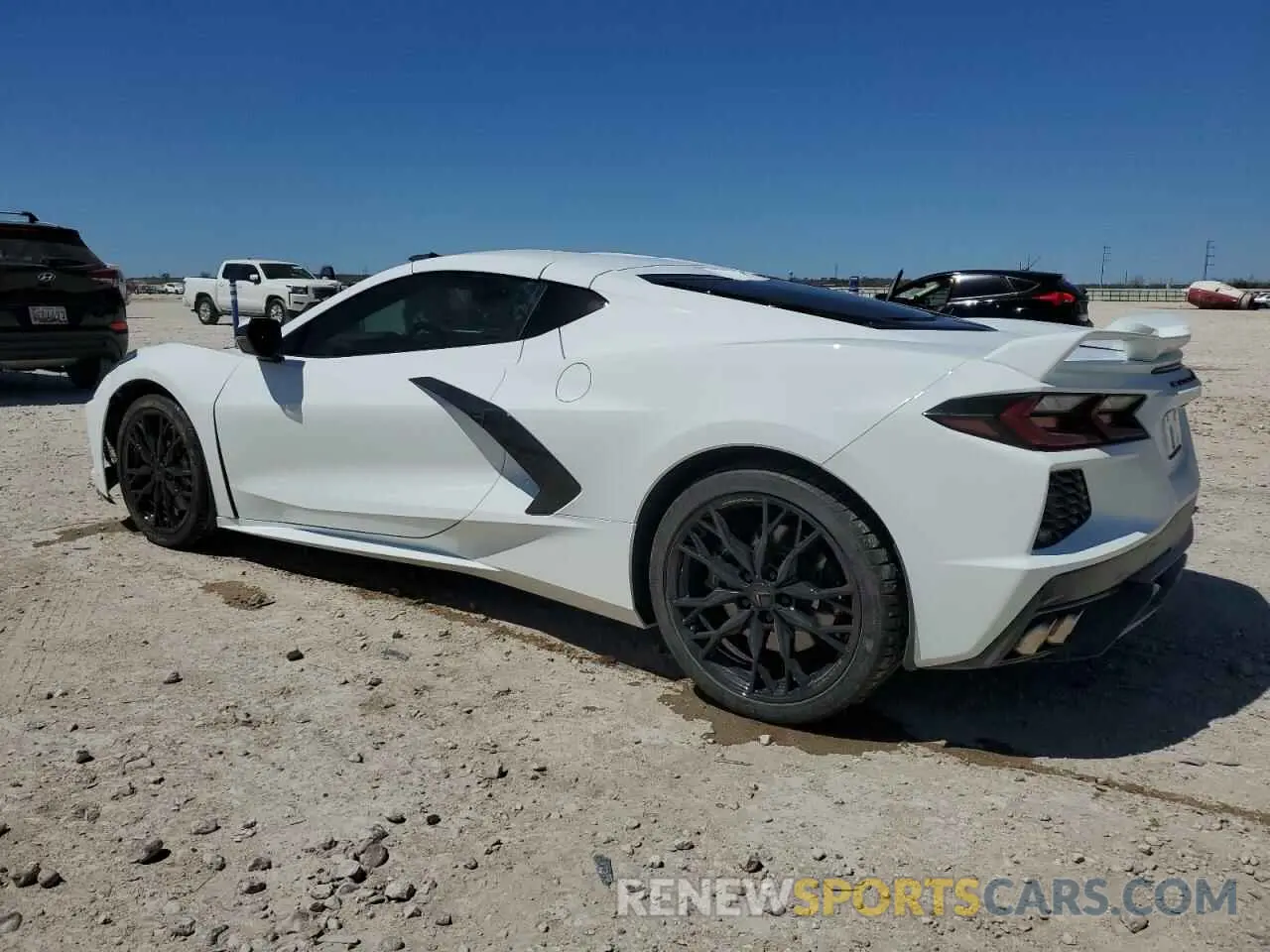 2 Photograph of a damaged car 1G1YA2D42R5120593 CHEVROLET CORVETTE 2024