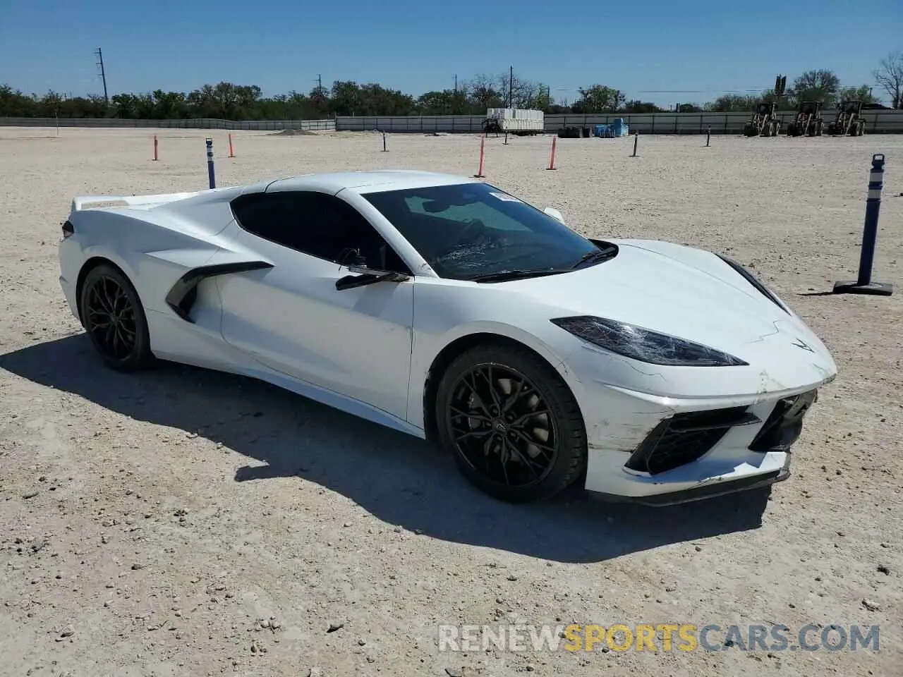 4 Photograph of a damaged car 1G1YA2D42R5120593 CHEVROLET CORVETTE 2024