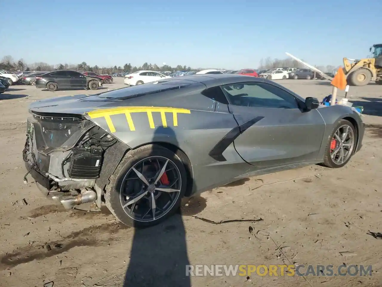 3 Photograph of a damaged car 1G1YA2D43R5102054 CHEVROLET CORVETTE 2024