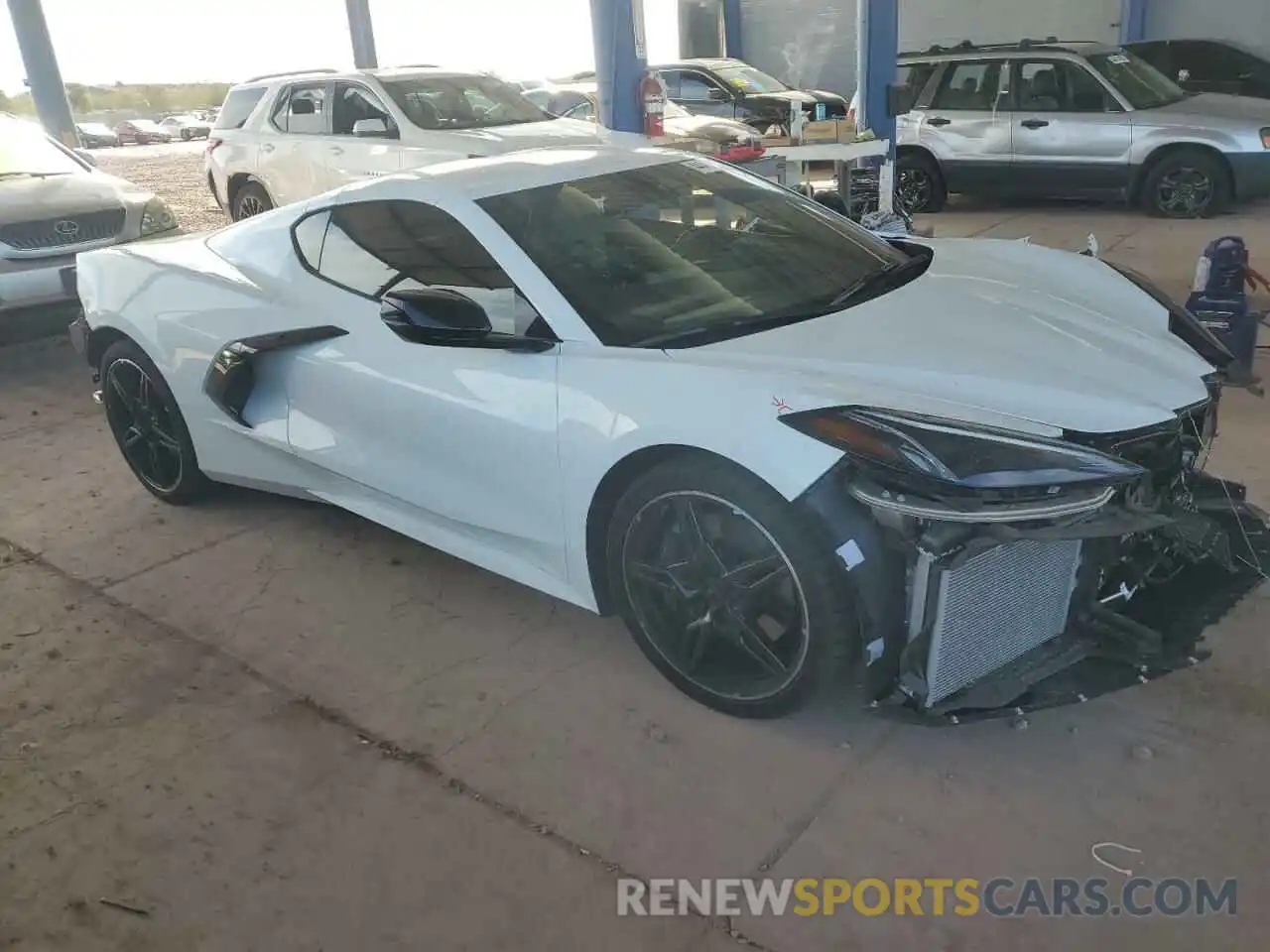 4 Photograph of a damaged car 1G1YA2D48R5108495 CHEVROLET CORVETTE 2024