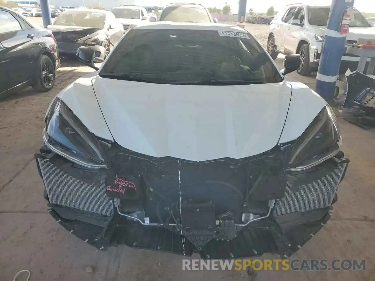 5 Photograph of a damaged car 1G1YA2D48R5108495 CHEVROLET CORVETTE 2024