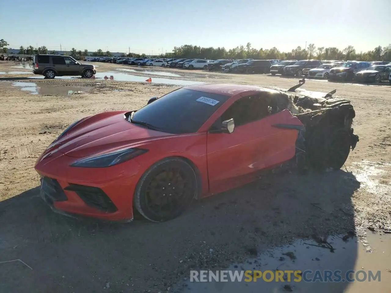 1 Photograph of a damaged car 1G1YB2D43R5120454 CHEVROLET CORVETTE 2024
