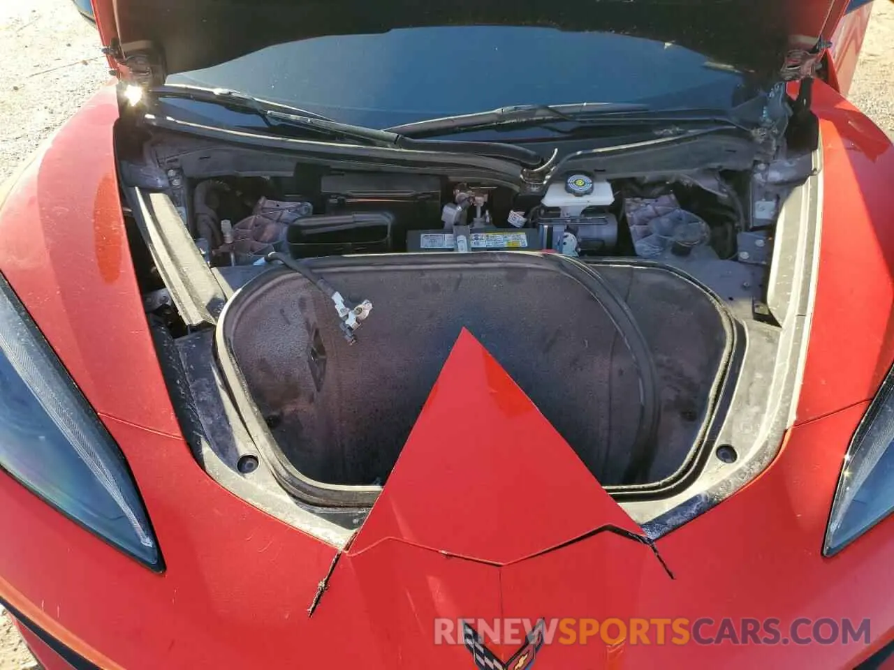 11 Photograph of a damaged car 1G1YB2D43R5120454 CHEVROLET CORVETTE 2024