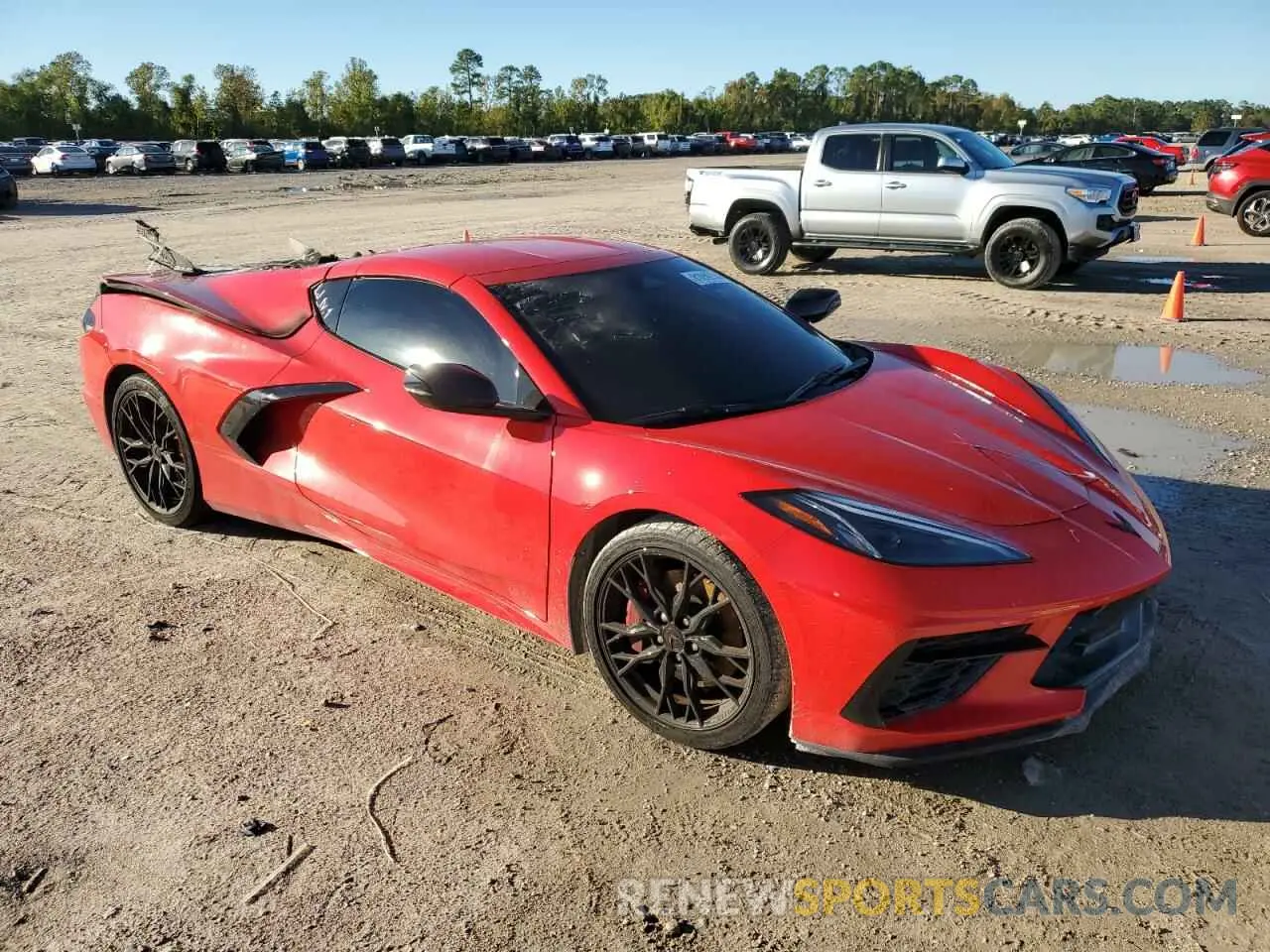 4 Photograph of a damaged car 1G1YB2D43R5120454 CHEVROLET CORVETTE 2024