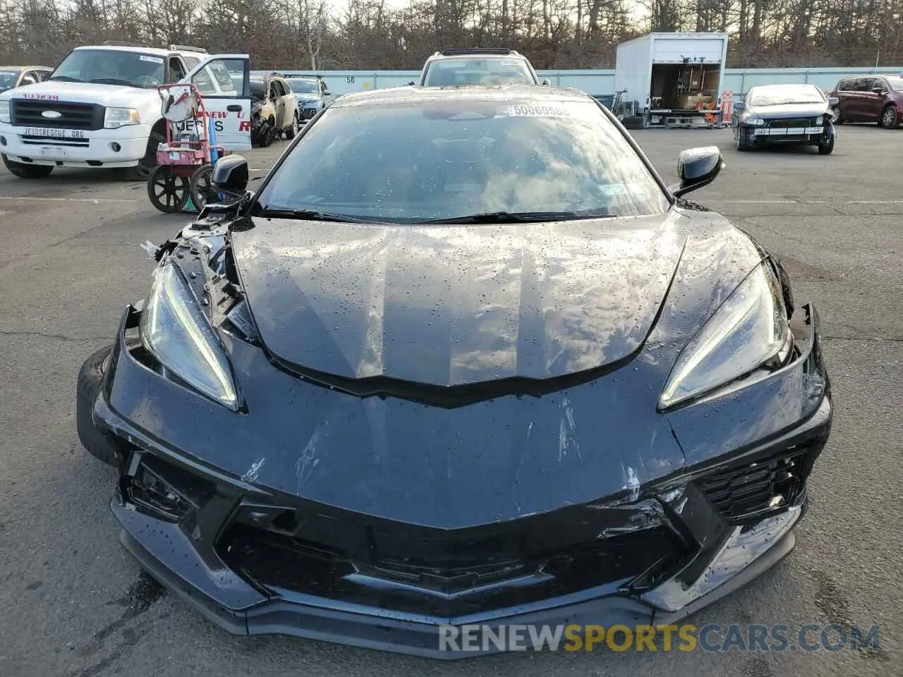 5 Photograph of a damaged car 1G1YB2D43R5120793 CHEVROLET CORVETTE 2024