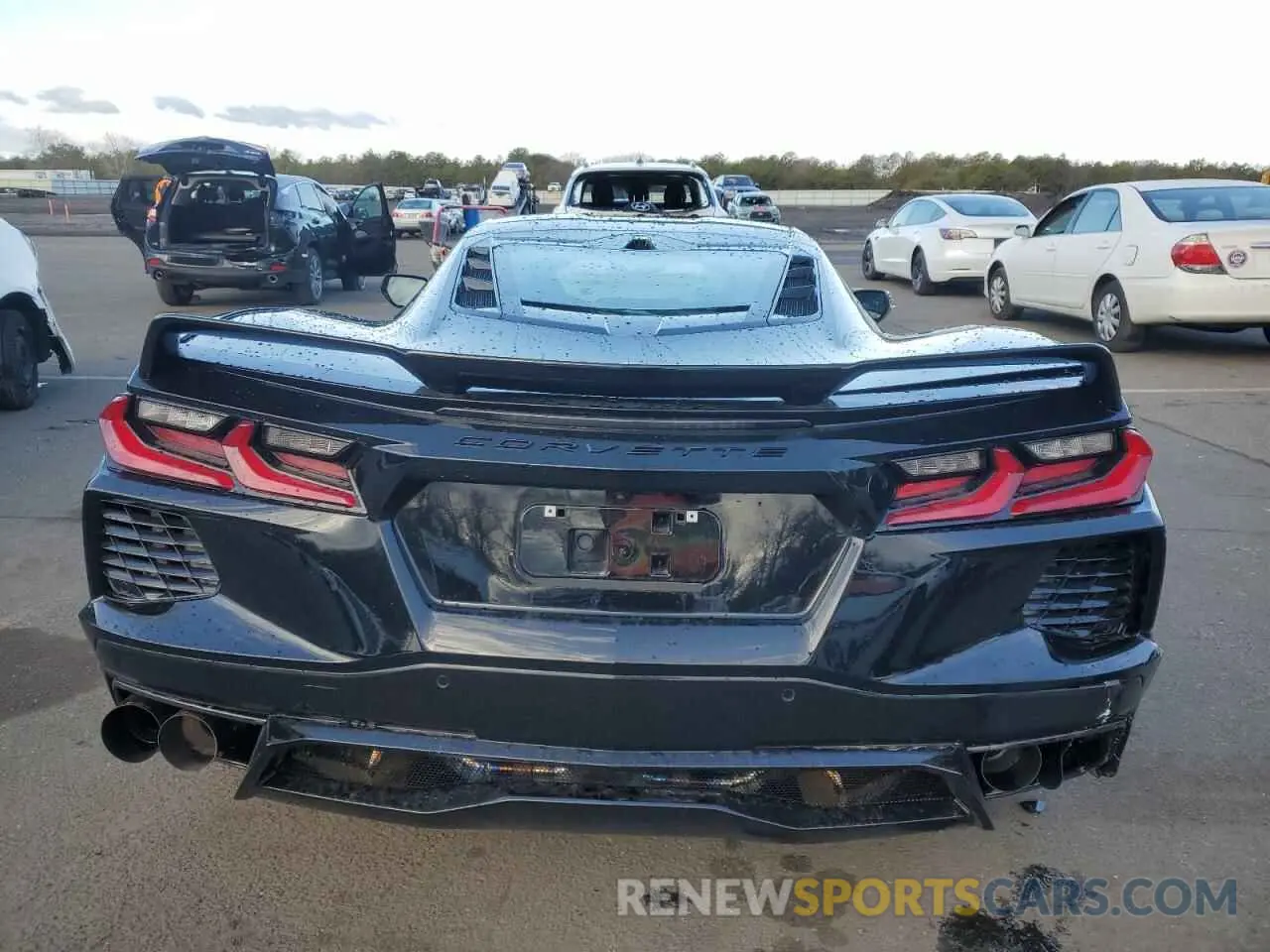 6 Photograph of a damaged car 1G1YB2D43R5120793 CHEVROLET CORVETTE 2024