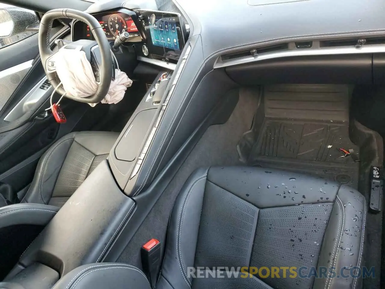 8 Photograph of a damaged car 1G1YB2D43R5120793 CHEVROLET CORVETTE 2024