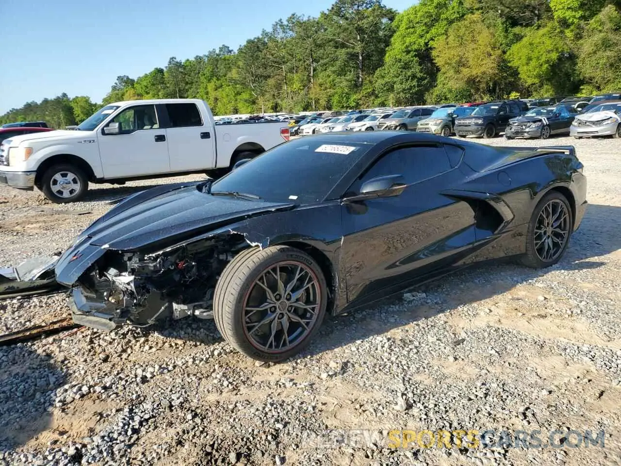 1 Photograph of a damaged car 1G1YB2D43R5124794 CHEVROLET CORVETTE 2024