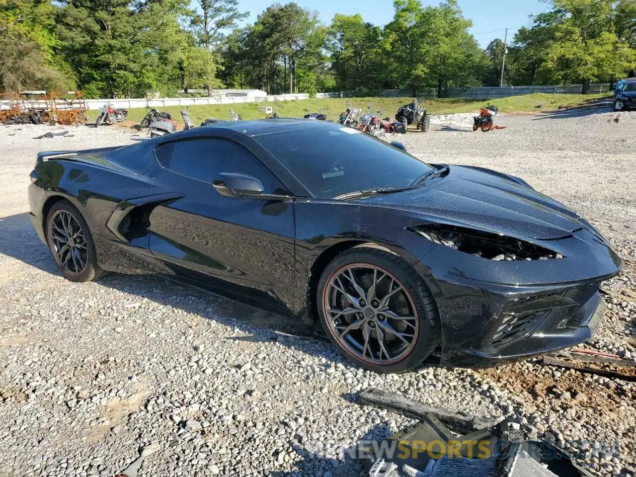 4 Photograph of a damaged car 1G1YB2D43R5124794 CHEVROLET CORVETTE 2024