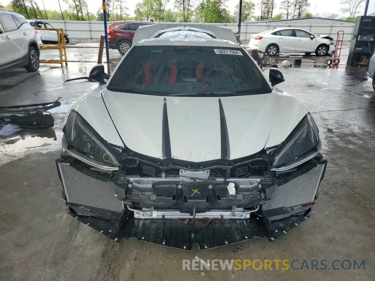 5 Photograph of a damaged car 1G1YB2D48R5101625 CHEVROLET CORVETTE 2024