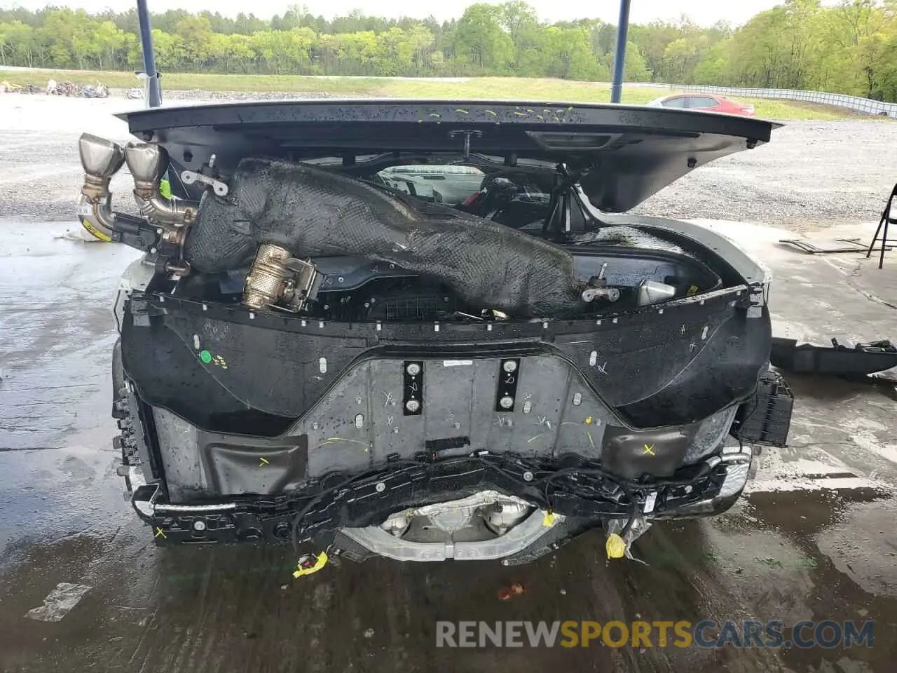 6 Photograph of a damaged car 1G1YB2D48R5101625 CHEVROLET CORVETTE 2024
