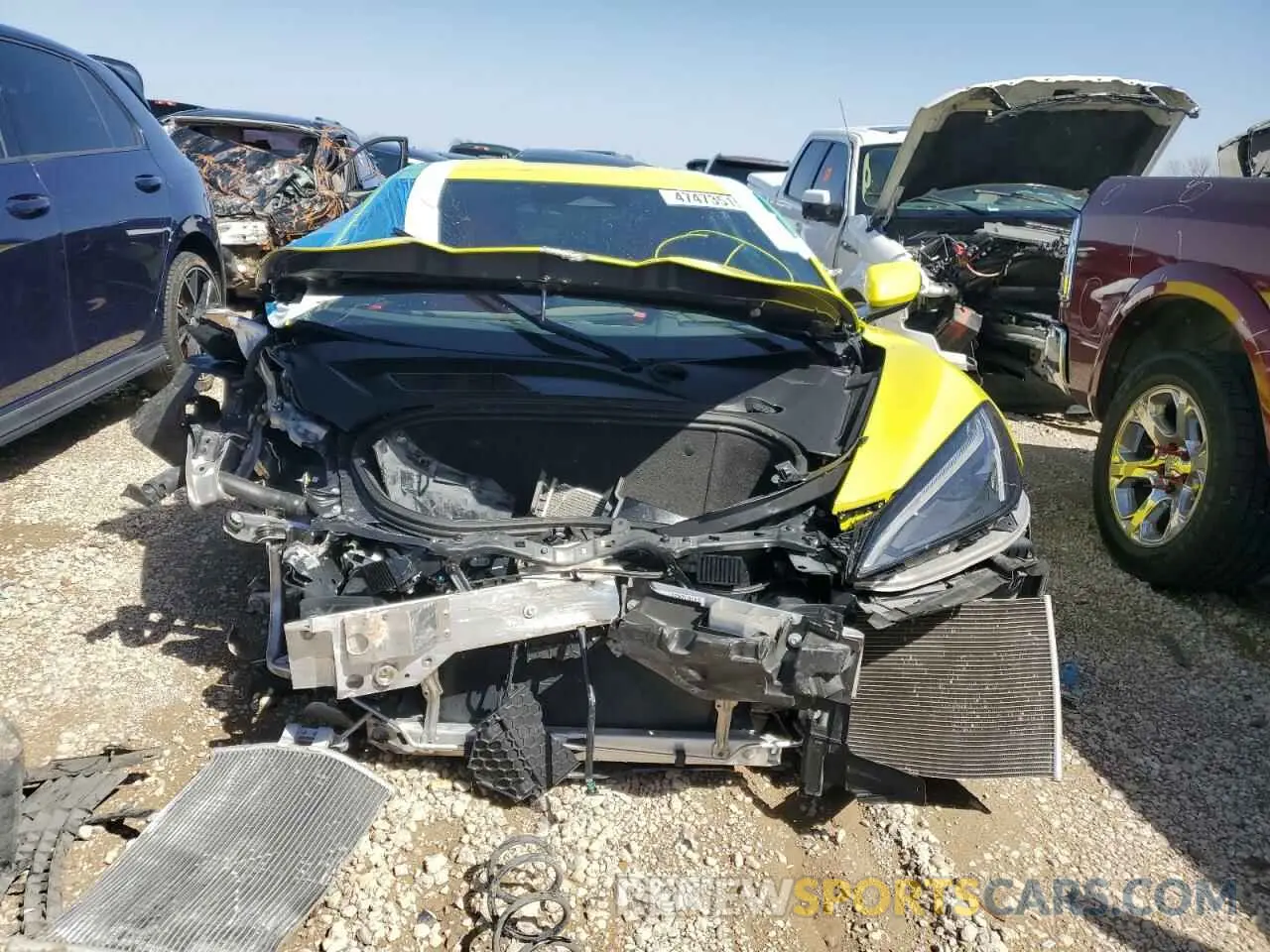 5 Photograph of a damaged car 1G1YB2D48R5108980 CHEVROLET CORVETTE 2024
