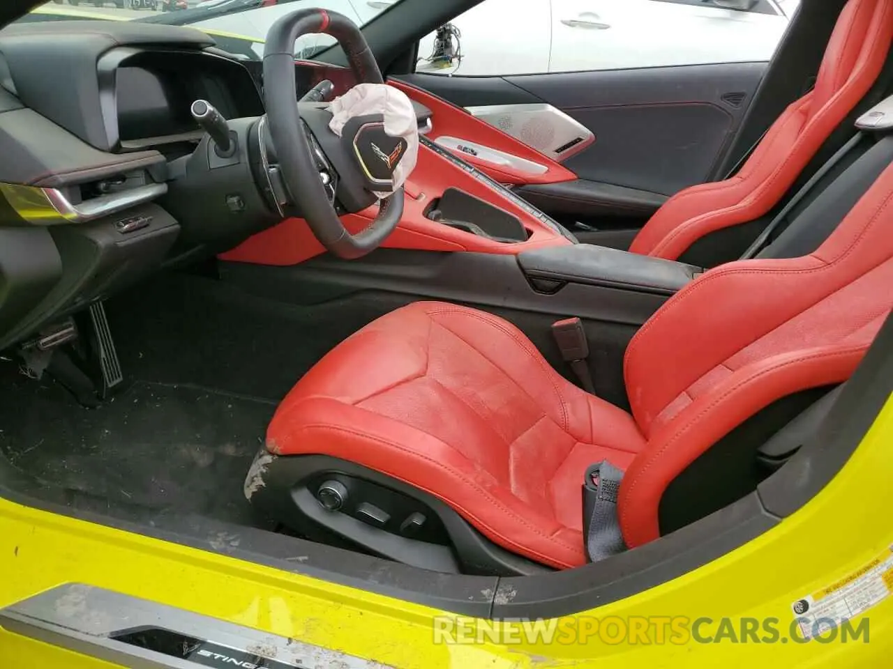7 Photograph of a damaged car 1G1YB2D48R5108980 CHEVROLET CORVETTE 2024